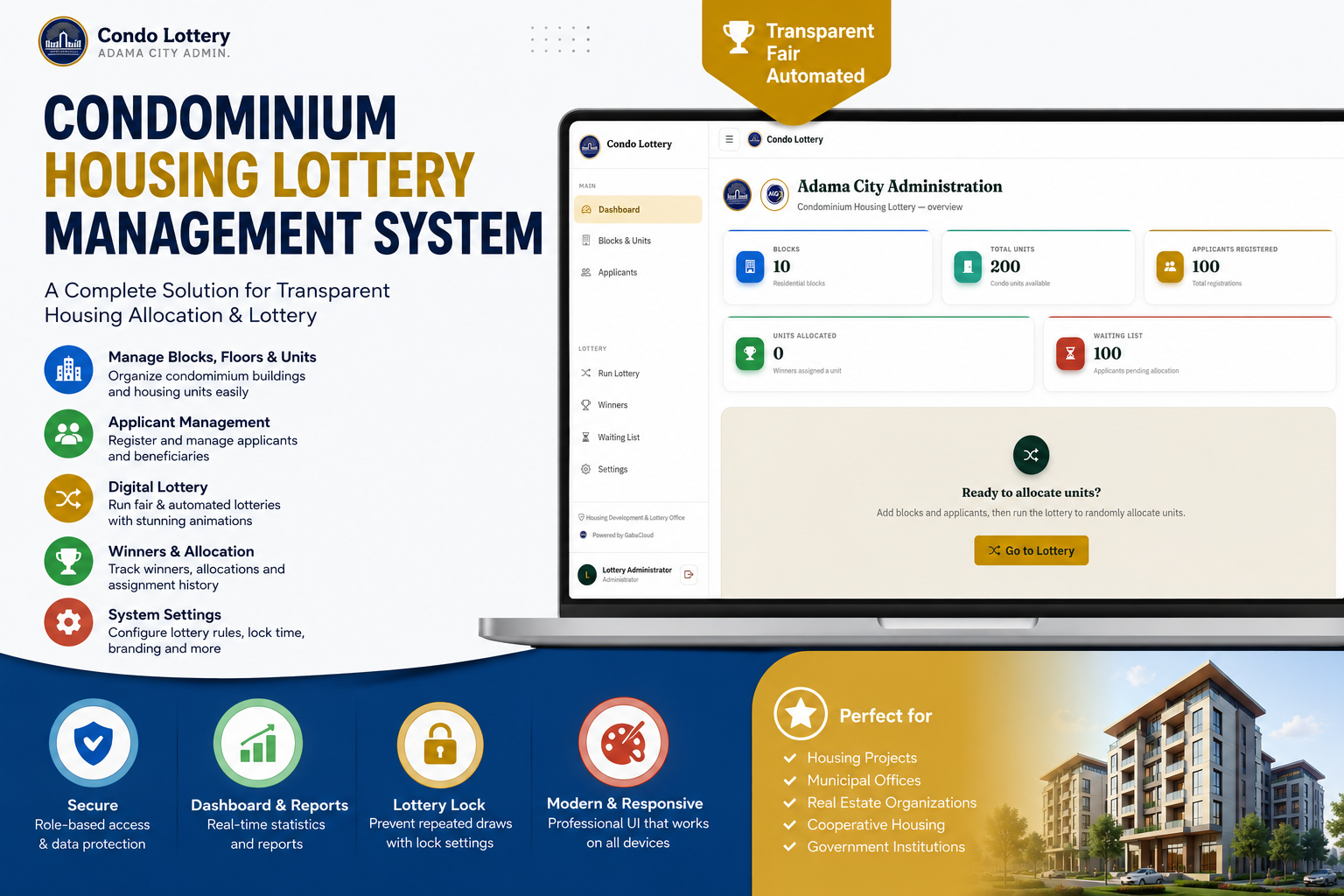 Condominium Housing Allocation & Lottery Management System
