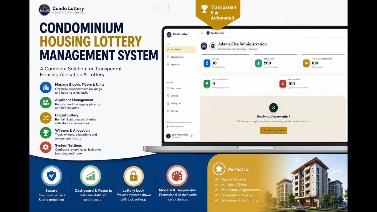 Condominium Housing Allocation & Lottery Management System